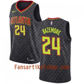 NBA Atlanta Hawks Trikot Kent Bazemore 24 Nike 2017-18 Schwarz Swingman - Herren